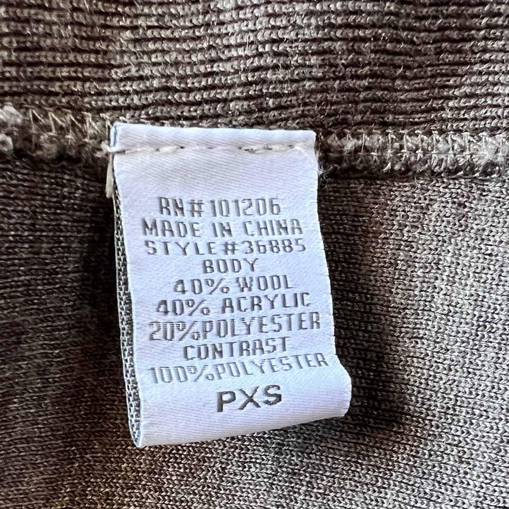 Soft Surroundings Cascade Front Open Wool Cozy Ca… - image 3